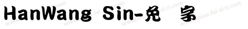 HanWang Sin字体转换